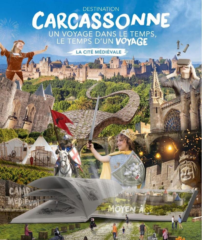La Maison Du Roi Arthur Carcassonne Exterior foto